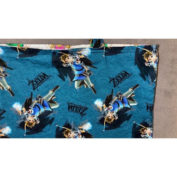 Nintendo The Legend of Zelda Link Handmade Reversible Tote Bag - Picture 15 of 16